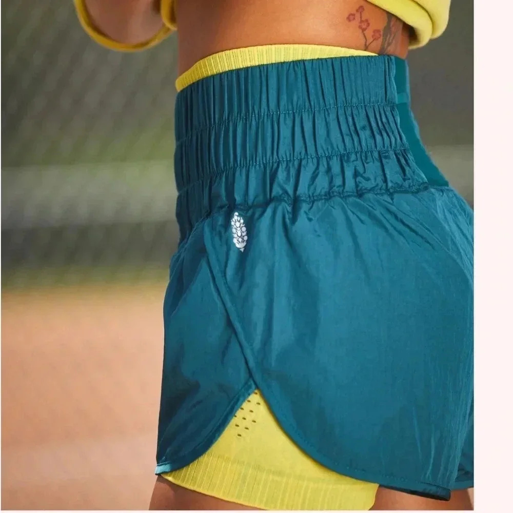 FREE PEOPLE MOVEMENT The Way Home Shorts Empire Jewel Size Small